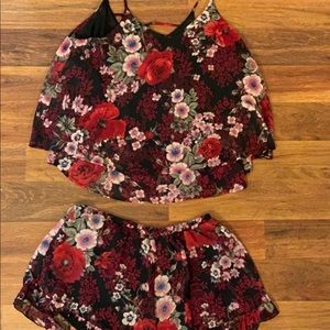 Short and tank top set